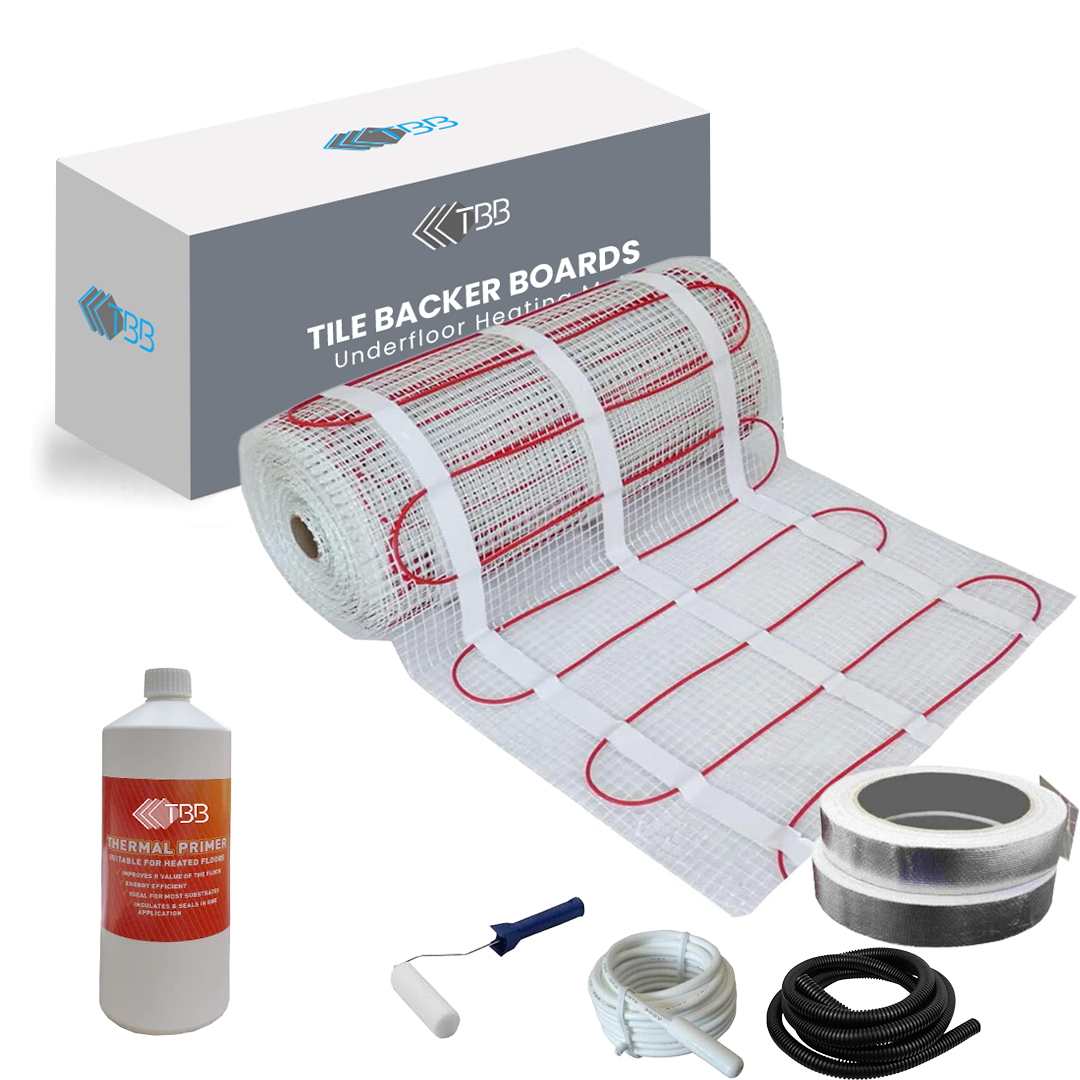 Electric Underfloor Heating Kit 150w per m² with No Thermostat Included