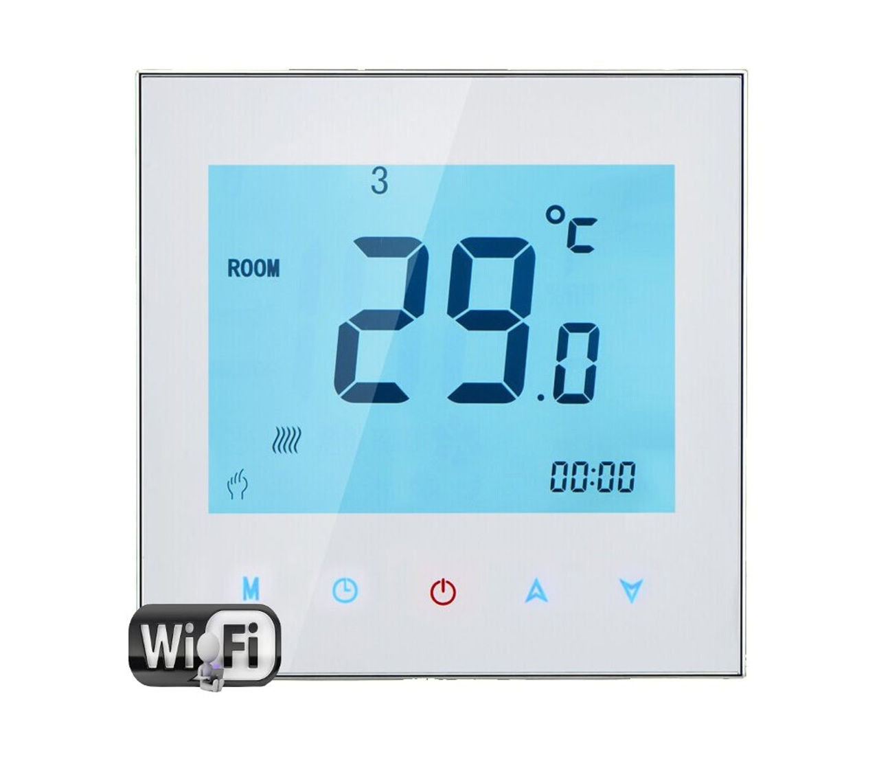 TBB - Electric Underfloor Heating Cable System 200w per m², WiFi Thermostat