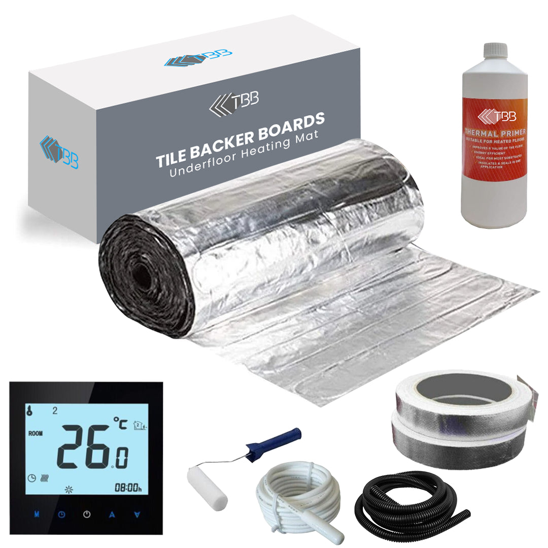 TBB - Elite Electric Underfloor Foil Heating Kit 150w per m², WiFi Thermostat