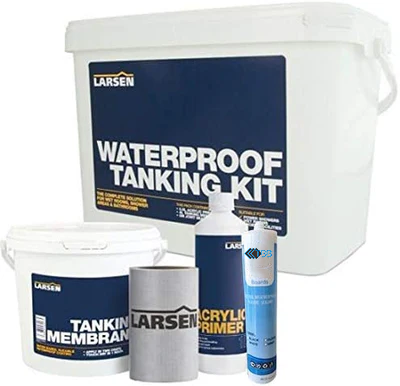 Larsen Waterproof Tanking System Kit for Bathrooms and Wetrooms
