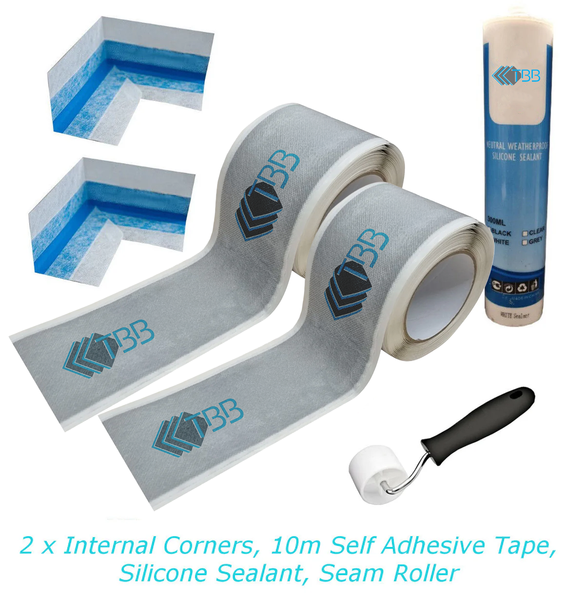 Waterproof Sealing Kit – Complete Moisture Barrier Solution for Wetrooms, Bathrooms & Showers