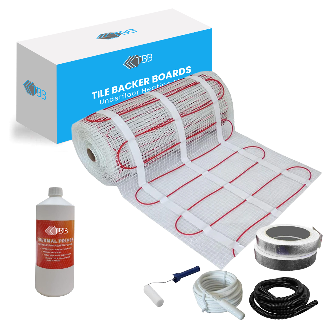 Electric Underfloor Heating Kit 150w per m² with No Thermostat Included