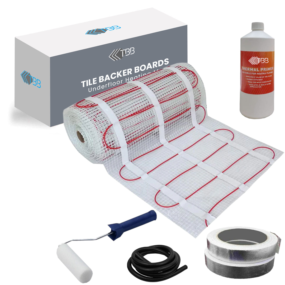 TBB - Elite Electric Underfloor Heating Kit 150w per m²,  No Thermostat Included