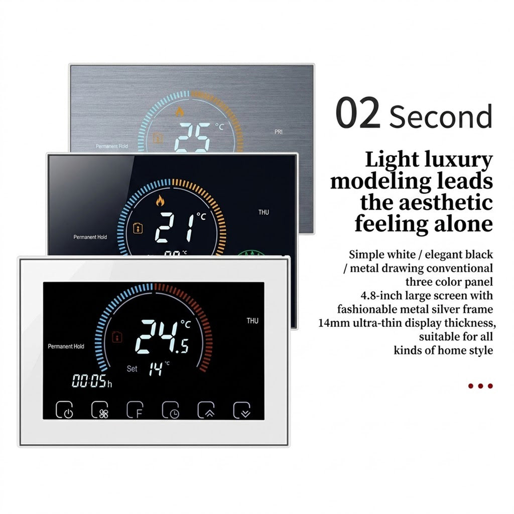 Smart BECA 8000 WiFi Thermostat for Boiler Heating or Electric Underfloor heating