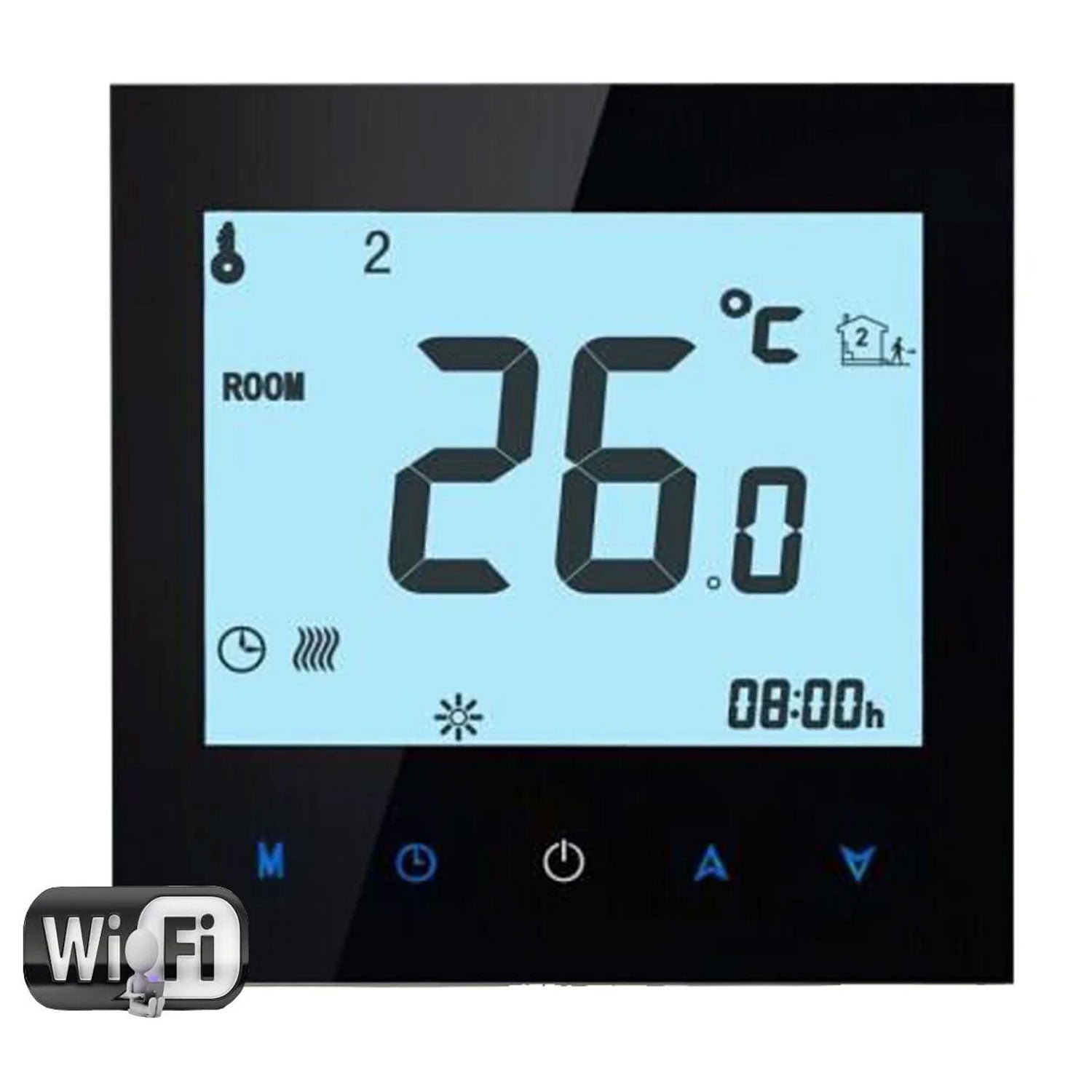 BCA 1000 WiFi Electric Thermostat – Easy Install, Smart Control with Alexa & Google Home