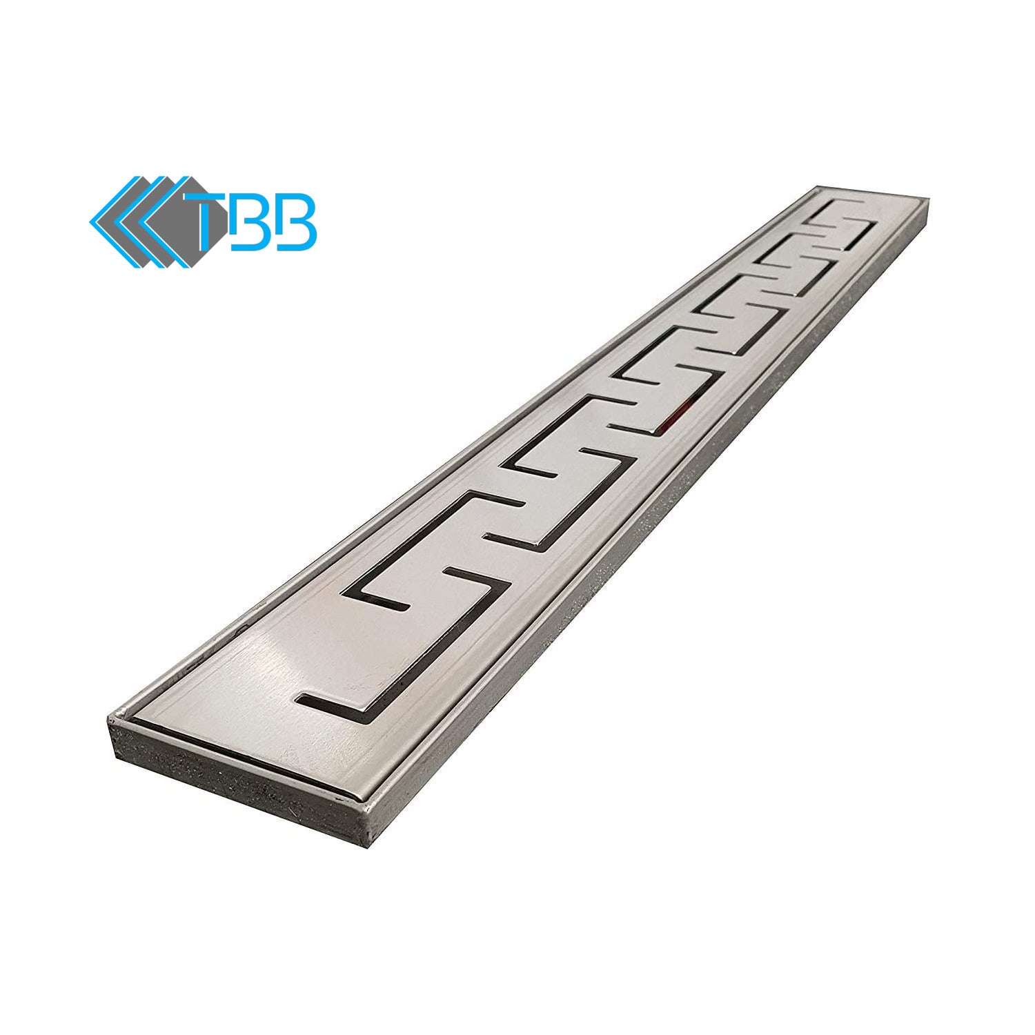 30mm Linear Wetroom Shower Tray with Grate and Drain