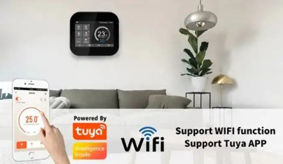 MC6 Smart Thermostat - For Electric Underfloor Heating, Remote & Wifi, Alexa