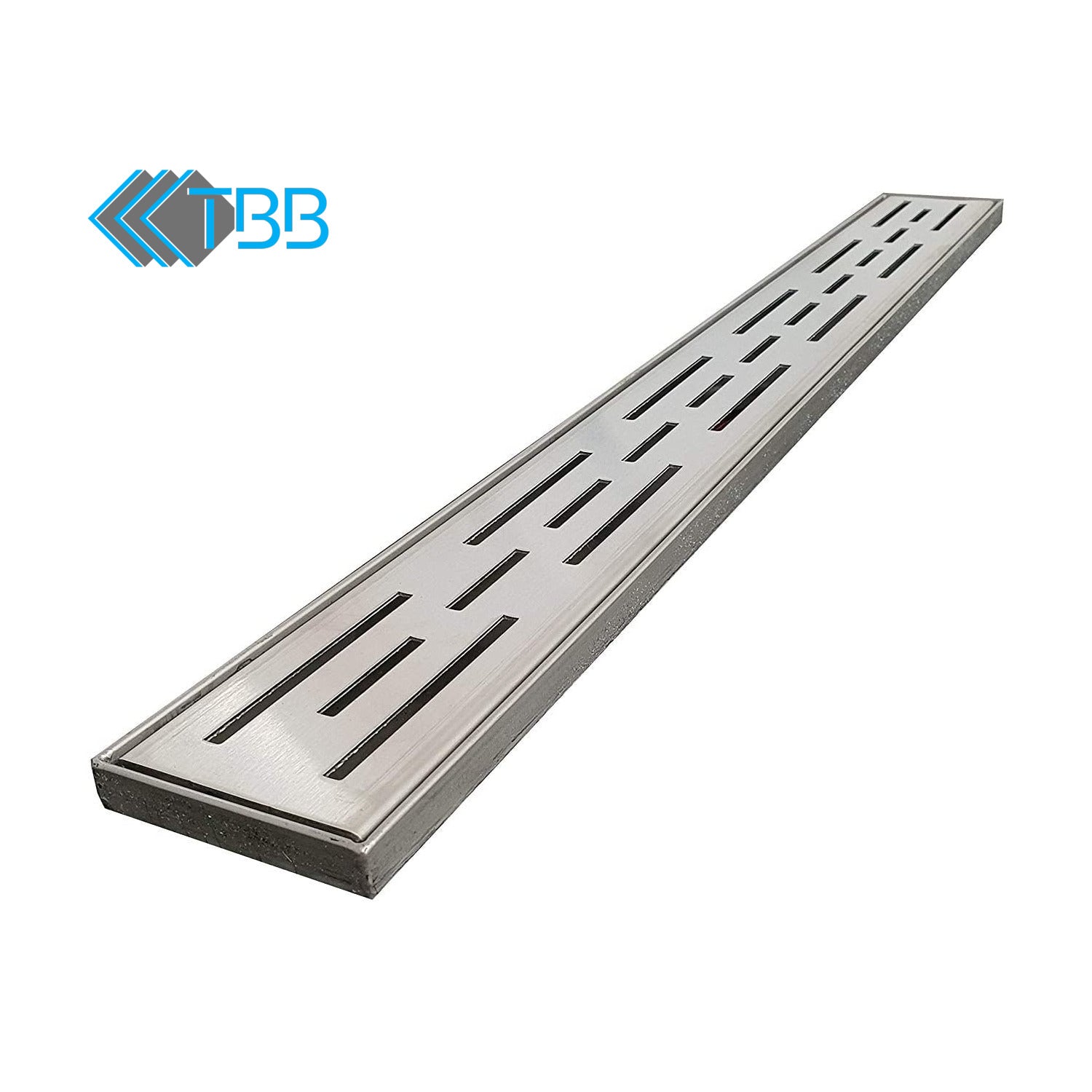 30mm Linear Wetroom Shower Tray with Grate and Drain