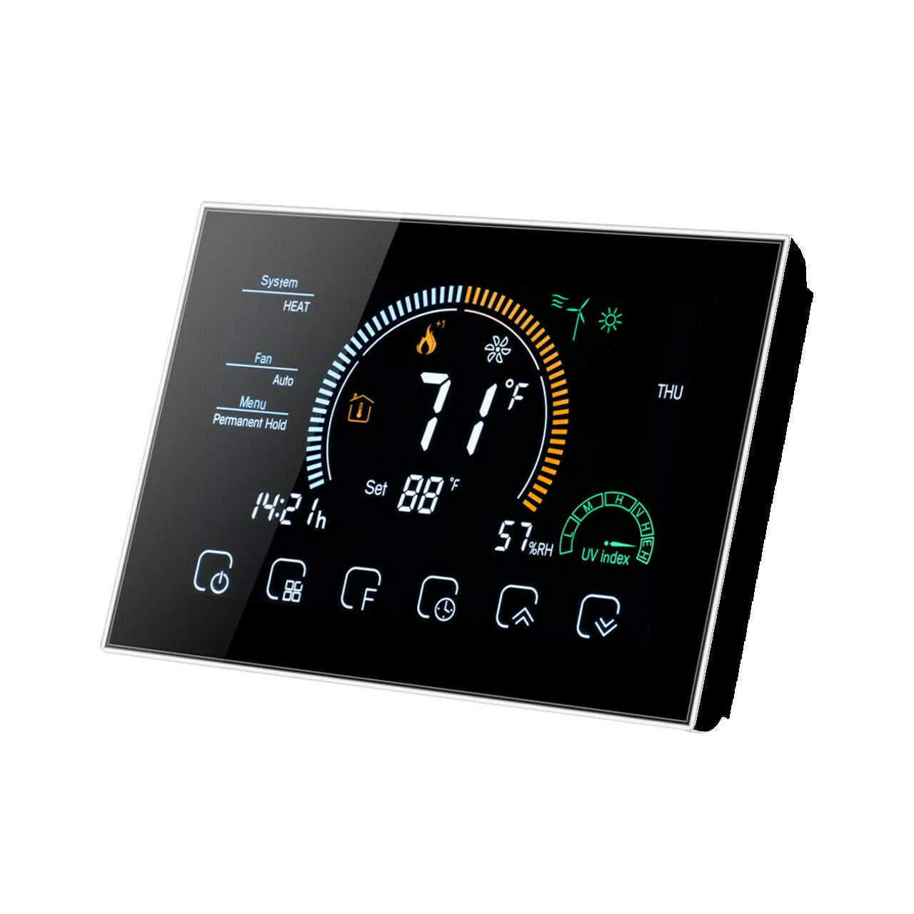 Smart BECA 8000 WiFi Thermostat for Boiler Heating or Electric Underfloor heating