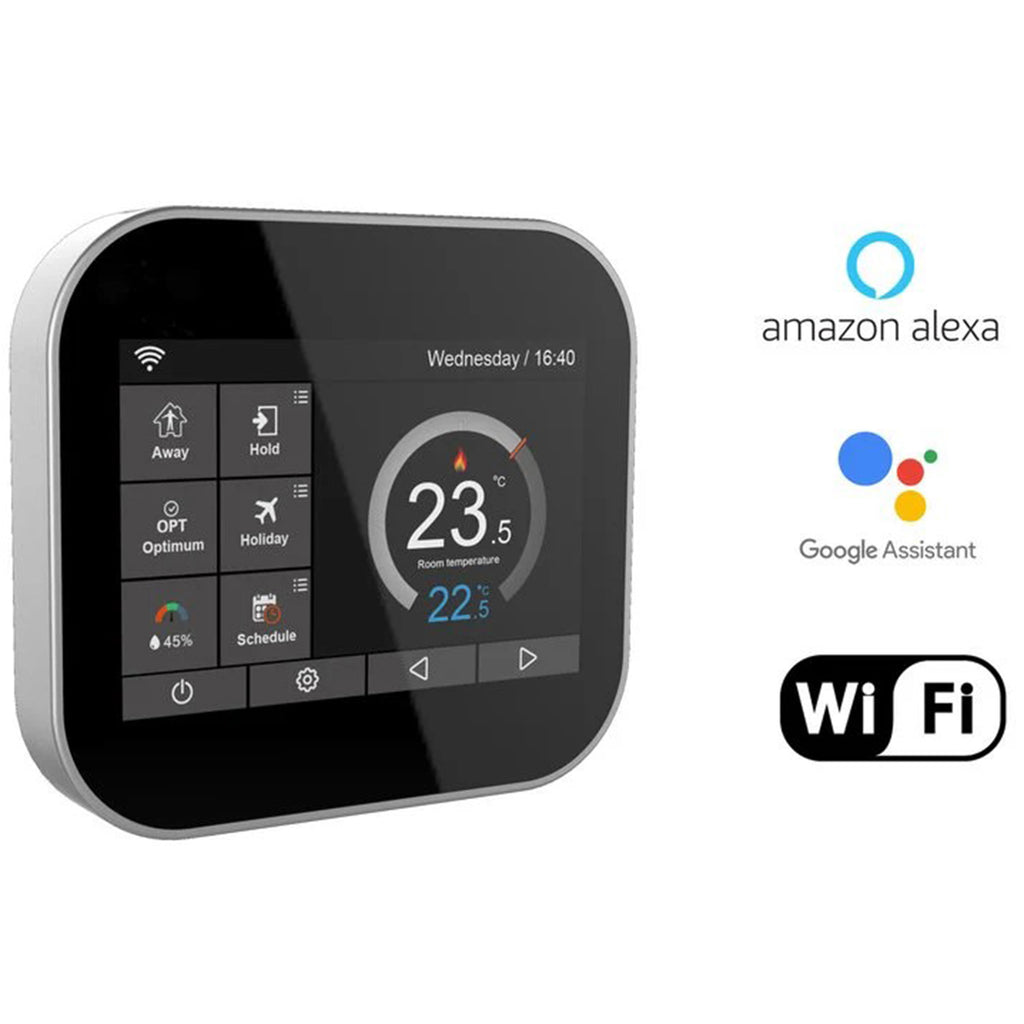 MC6 Smart Thermostat – WiFi & Remote Controlled for Electric Underfloor Heating, Alexa Compatible