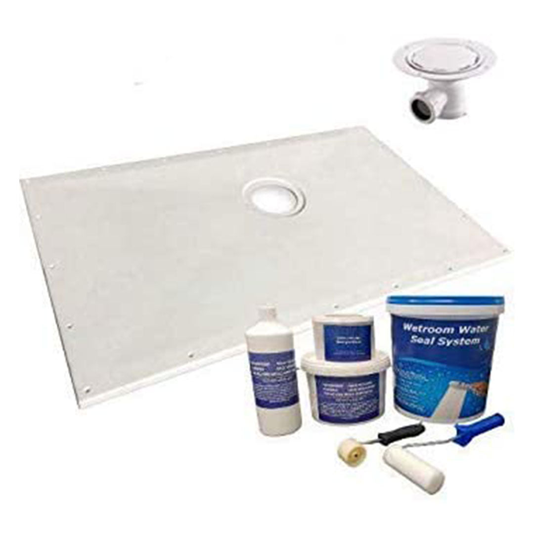 Tile Backer Boards Vinyl Wetroom Complete Kit