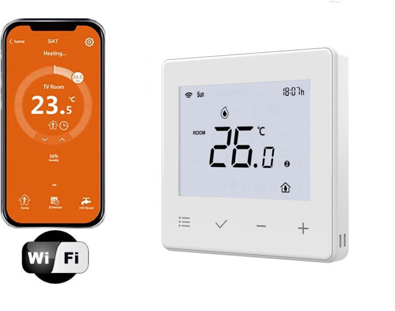 MC21 Wifi Electric Thermostat - Simple Installation, Wifi Control