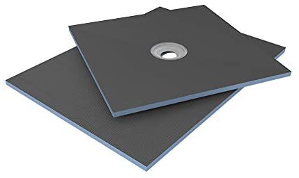 Tile Backer Boards Premium PRO Wetroom Shower Tray Waste Only - Waterproof and Watertight Design with Drain and Installation Guide Including - Free DVD Instructions