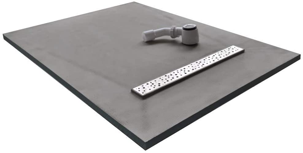 Linear Wetroom Shower Tray & Larsen Kit