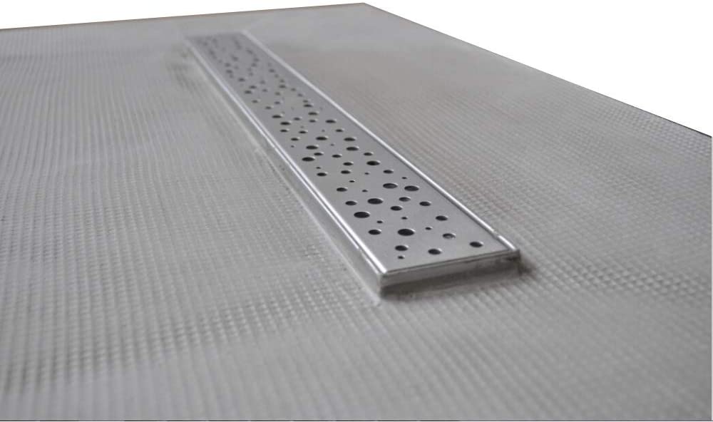 30mm Linear Tile Base Tray & Waste System (Y/L) - Waterproof Watertight Design