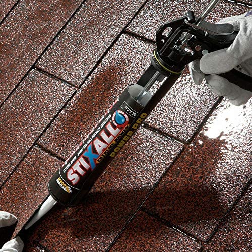 Stixall 12x Polymer Grab Adhesive & Sealant with Applicator – 290ml Multipurpose Caulking & Pro Sealant Tool Included