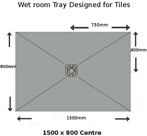 Tile Backer Boards Wetroom Shower Tray Only