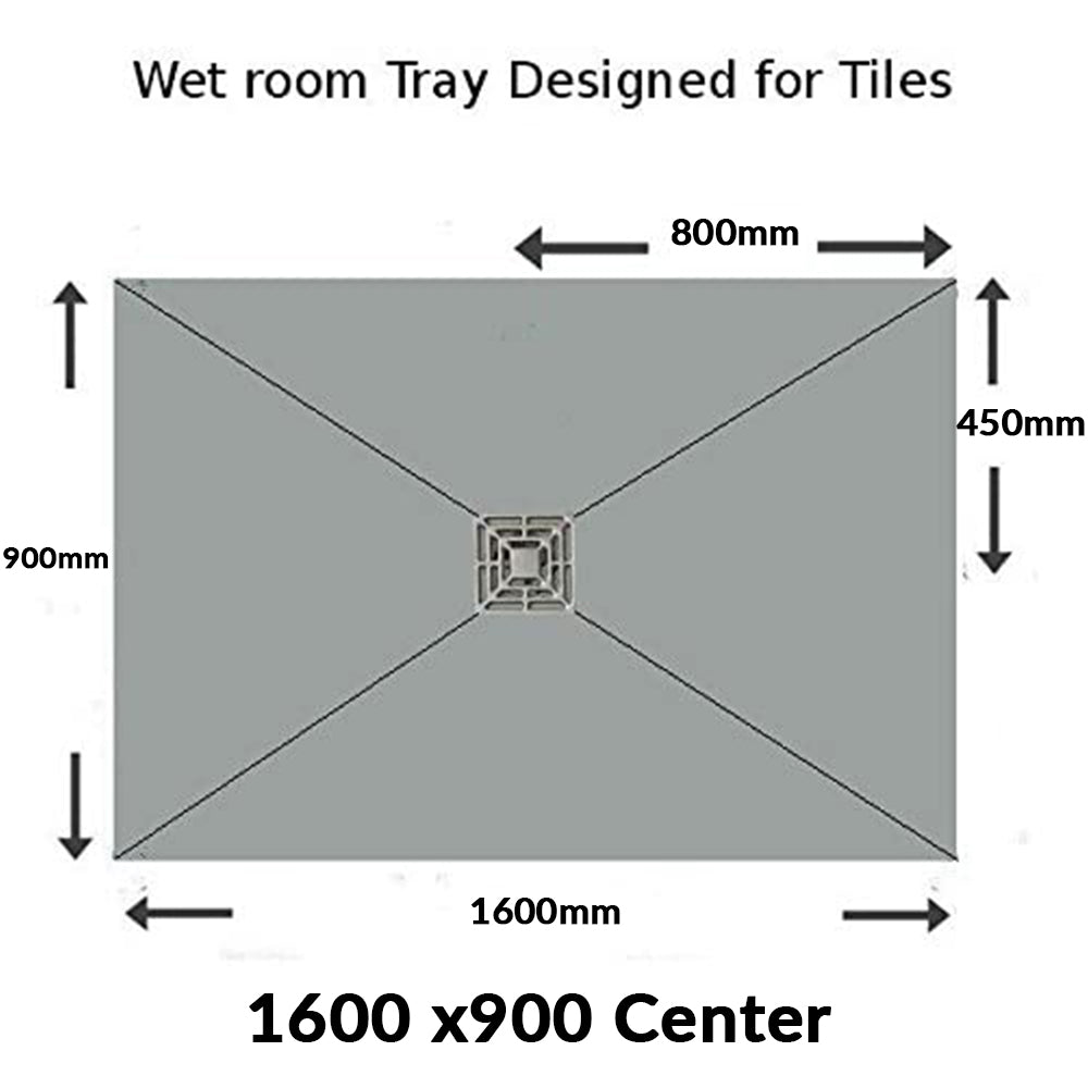 Tile Backer Boards Wetroom Shower Tray Only