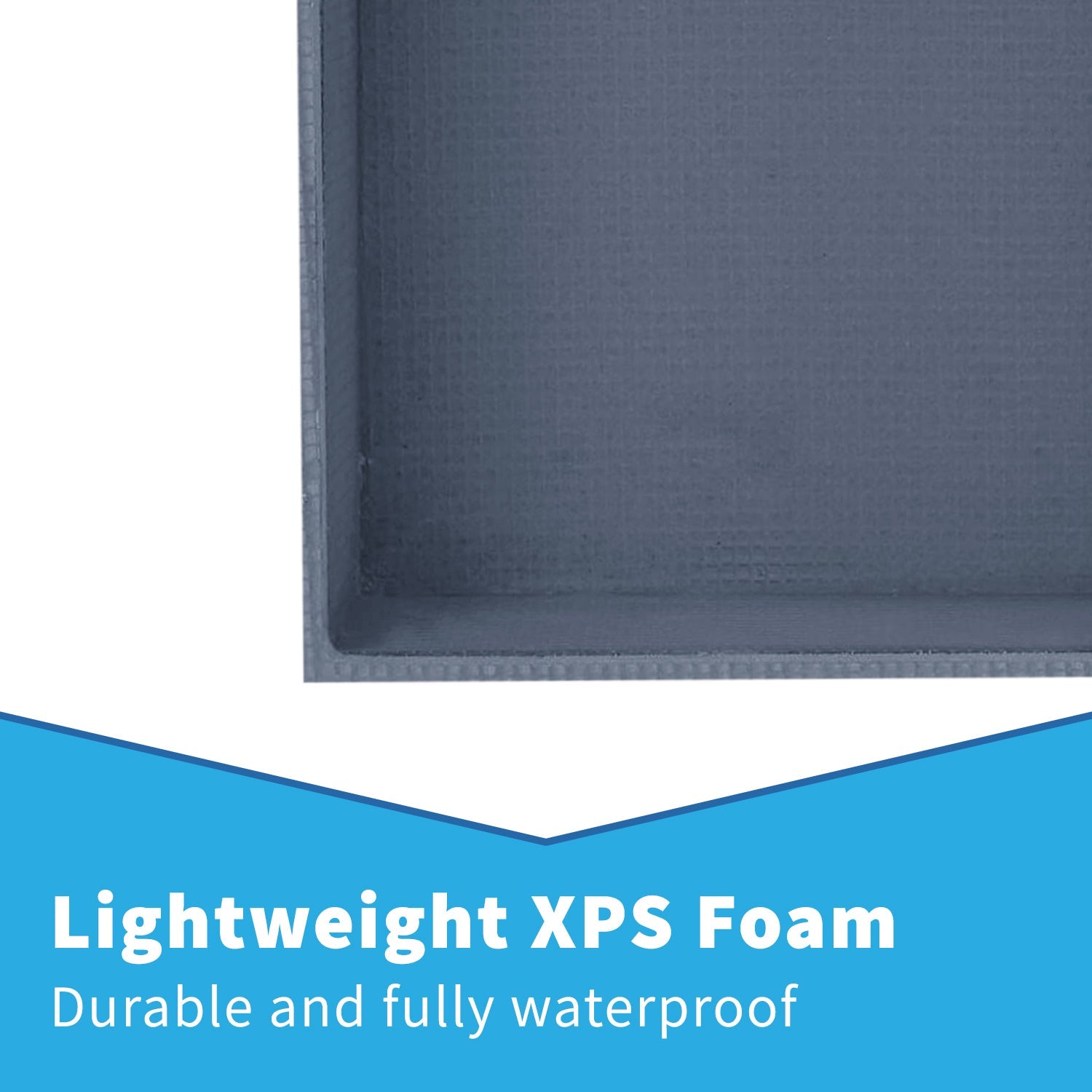 Shower Niche Sleek Design – Tile-Ready Shelf, Waterproof Alcove for Wet Rooms & Showers