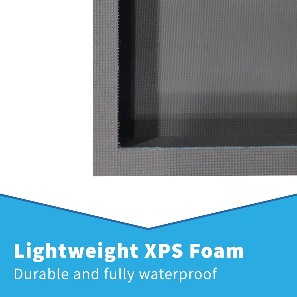 Shower Niche – Tile-Ready Shelf, Waterproof Recessed Alcove for Wet Rooms, Simple Installation