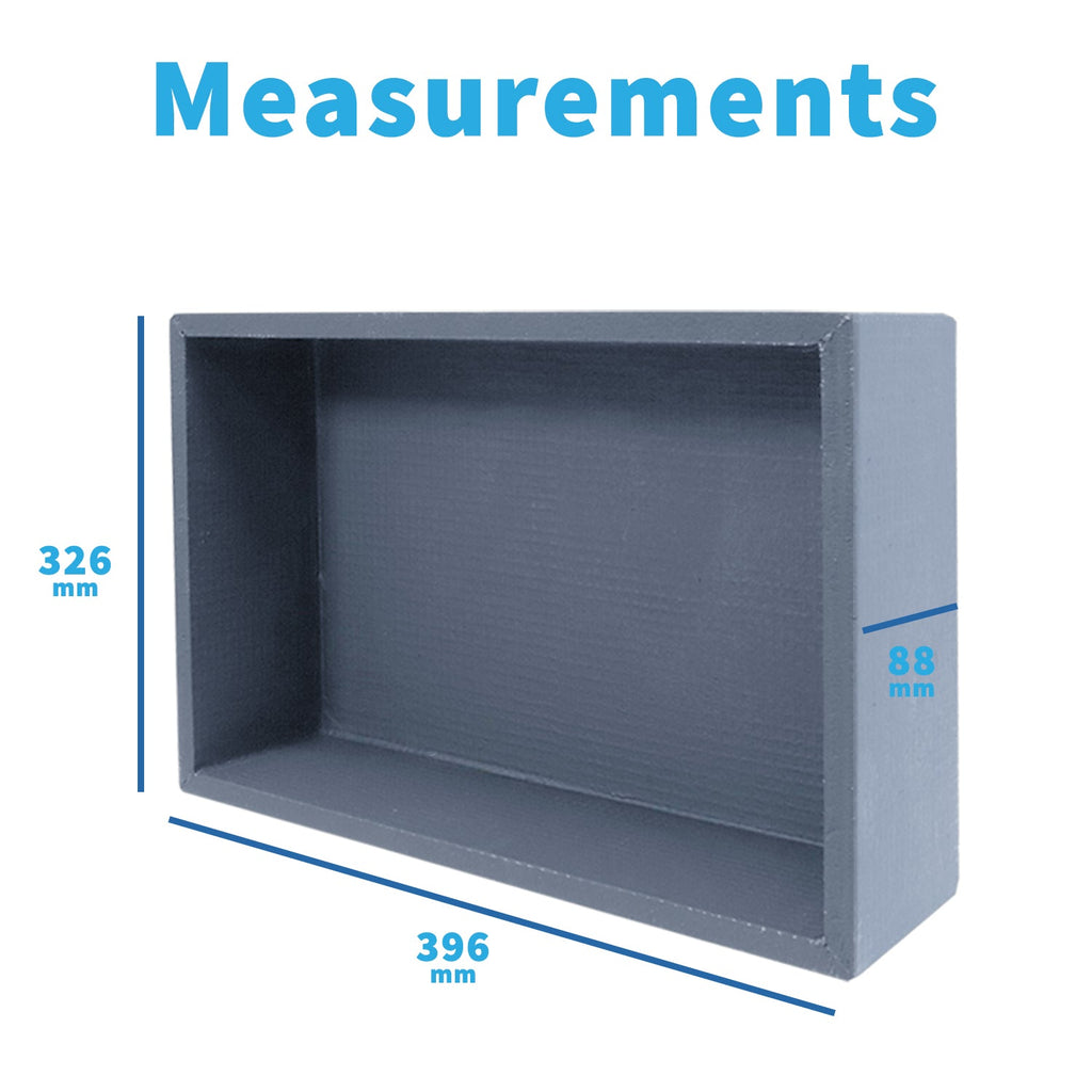 Shower Niche Sleek Design – Tile-Ready Shelf, Waterproof Alcove for Wet Rooms & Showers