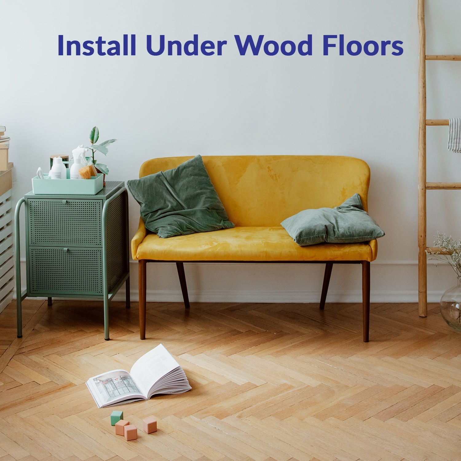 Ultra-Thin Orange Cloth Underlay for Walls & Floors – Waterproof Decoupling Membrane