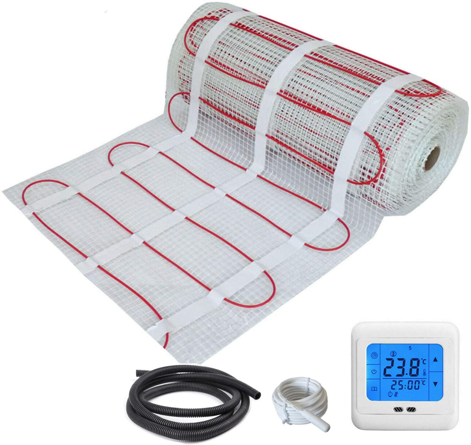 Premium Pro Electric Underfloor Heating Mat Kit 200w Per m2