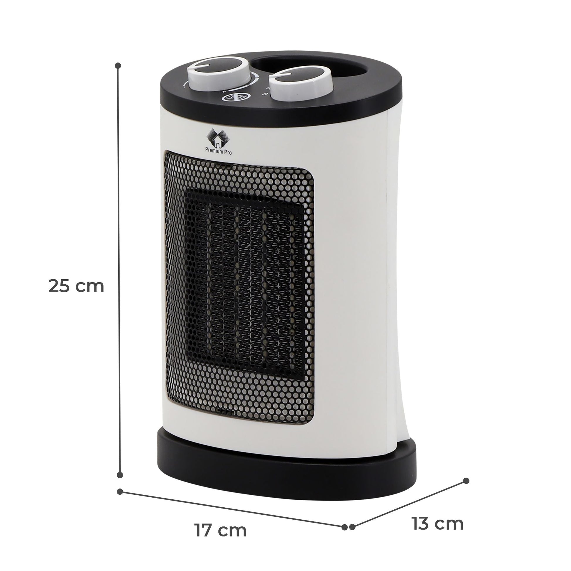 Electric Desk Heater 1500W – Portable, Low Noise, Energy Efficient Indoor Heating Unit 1510