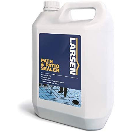 Larsen Path & Patio Sealer – High-Performance, Clear-Drying Water Repellent for Outdoor Surfaces